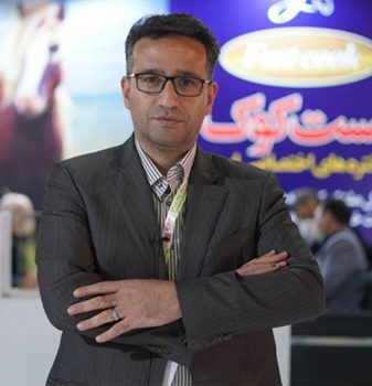 رئیس هیات مدیره فست‌کوک - دکتر سیدهادی ابراهیمی - دکتری تغذیه، گرایش تغذیه دام