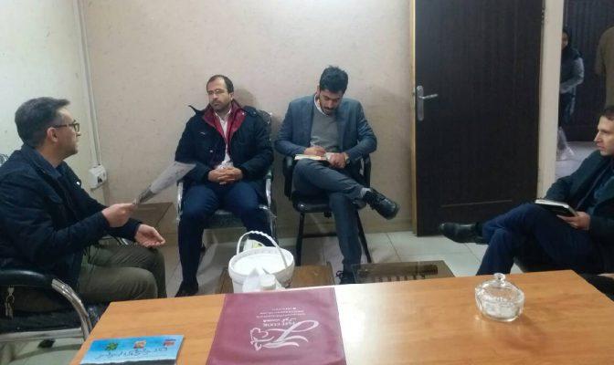 بازدید معاون استاندار خراسان رضوی در کنار هیئت همراه از دفتر گروه فست‌کوک، واقع در مرکز رشد دانشگاه فردوسی مشهد