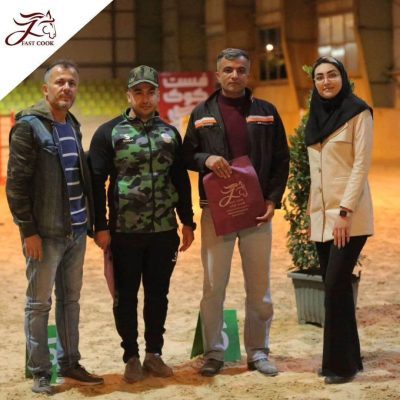 شرکت فرآوردانه فردوسی مشهد (فست‌کوک) اسپانسر سی‌و‌هشتمین رویداد پرش با اسب هیئت سوارکاری تهران