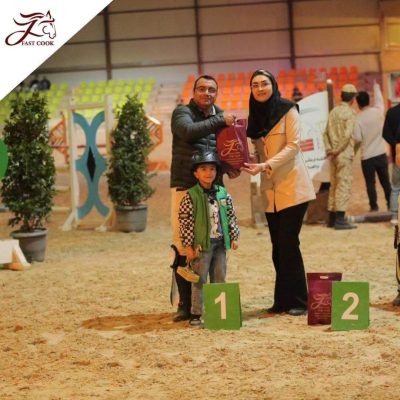 شرکت فرآوردانه فردوسی مشهد (فست‌کوک) اسپانسر سی‌و‌هشتمین رویداد پرش با اسب هیئت سوارکاری تهران