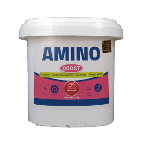 مکمل عضله ساز اسب آمینودوست فست‌کوک، این مکمل دارای اسیدهای آمینه بوده و برای رشد و تقویت عضلات اسب مناسب است.