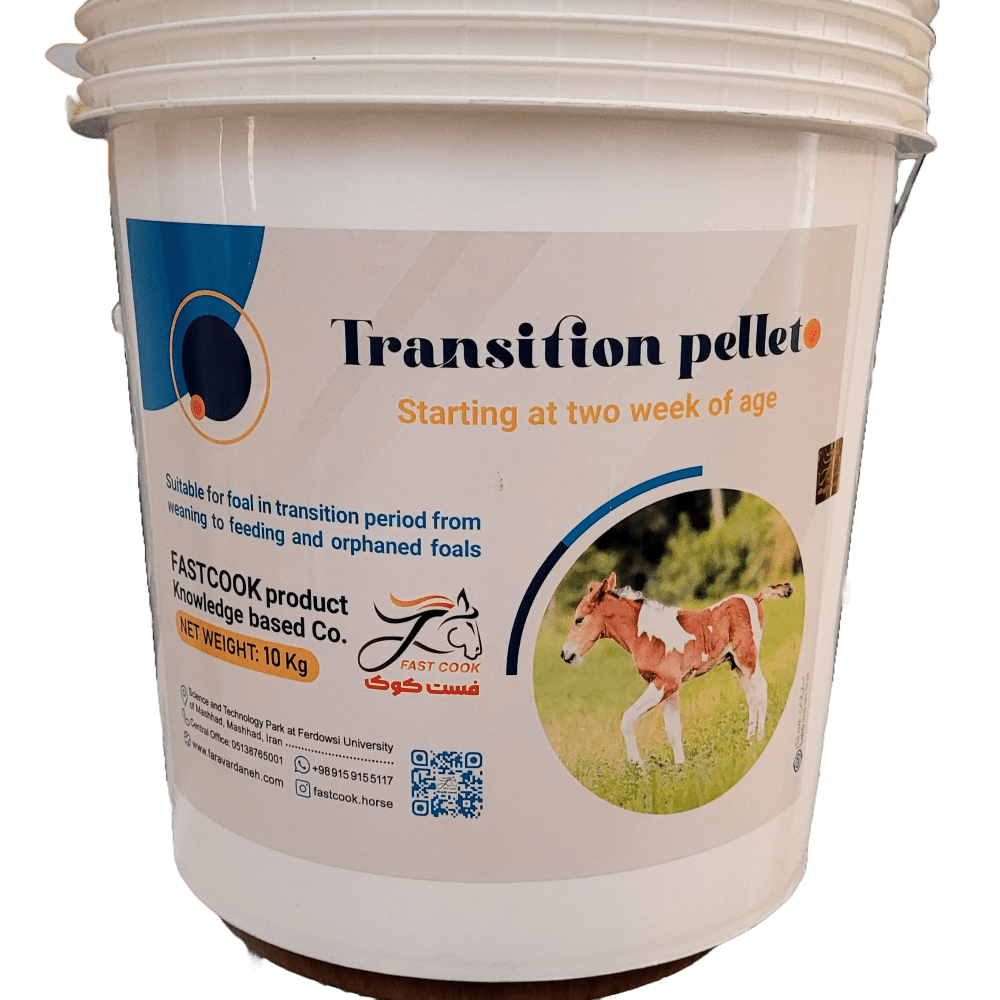 مکمل پروتئینی بر پایه لبنیات کره اسب، ترنزیشن فست کوک: اختصاصی رشد، تقویت، سلامت گوارش و جایگزین مناسب شیر برای انواع کره اسب